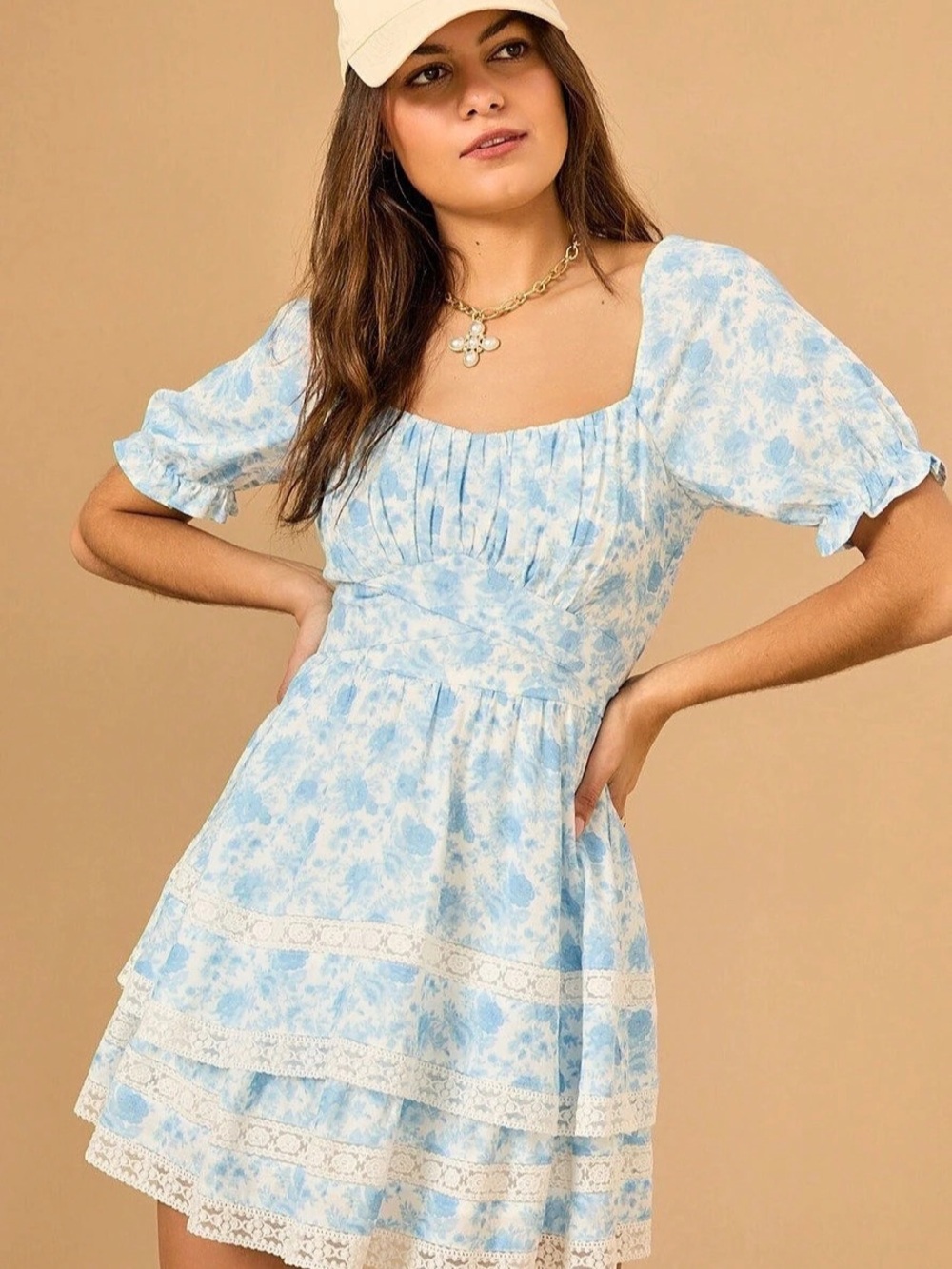Altar’d State Floral Mini Dress NWT
